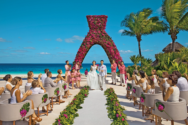 Wedding at Dreams Riviera Cancun